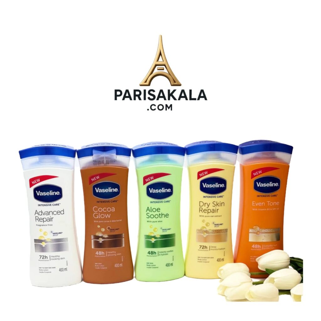 لوسیون بدن وازلین vaseline