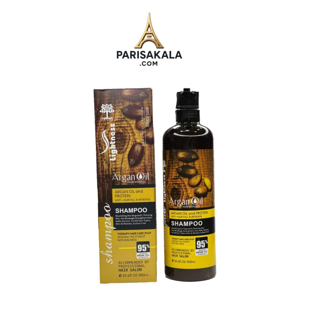شامپو لایتنس حاوی روغن آرگان (Lightness Argan Oil Shampoo)