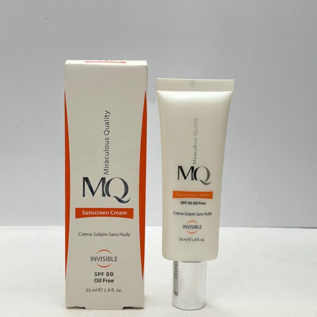 ضدآفتاب MQ مدل Invisible SPF 50 (بدون چربی)